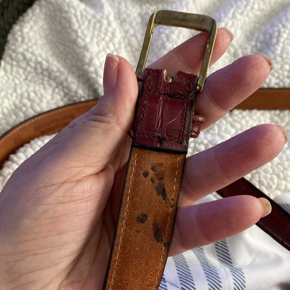 Leather Belt - Picture 6 of 7